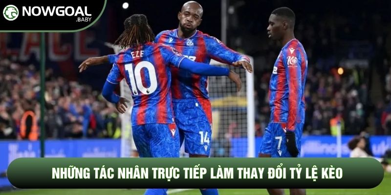 Những tác nhân trực tiếp làm thay đổi tỷ lệ kèo Những tác nhân trực tiếp làm thay đổi tỷ lệ kèo