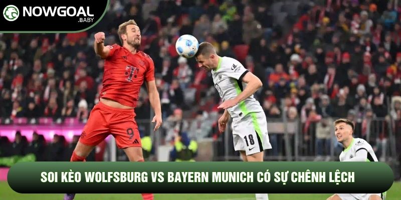 Soi kèo Wolfsburg vs Bayern Munich có sự chênh lệch